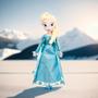 Imagem de Boneca de Pelúcia Princesa Anna Frozen 50cm - Brinquedo Kawaii