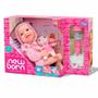 Imagem de Boneca de Vinil - Diver New Born Unique - Body Rosa - Divertoys