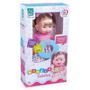 Imagem de Boneca Didática Nandinha Soletrando Com Som - Super Toys