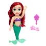 Imagem de Boneca Disney Princesas Ariel Hora do Banho 38cm com Pente e Tiara para Crianças a partir de 3 Anos Multikids - BR2021