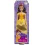 Imagem de Boneca Disney Princesas Saia Cintilante Bela Mattel HLW02