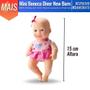 Imagem de Boneca Diver Mini New Born Bonequinhas 100% Vinil Macio 15cm Brinquedos Meninas