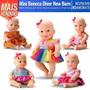 Imagem de Boneca Diver Mini New Born Bonequinhas 100% Vinil Macio 15cm Brinquedos Meninas