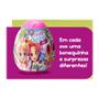 Imagem de Boneca Diver Surpresa Ovo Divertoys Ref.8248 Rosa