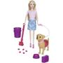 Imagem de Boneca Dream DOLL Passeio com Cachorrinho Loira Candide 2926