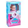 Imagem de Boneca educativa jenny c/cabelo fala e ensina inglês 32cm super toys