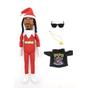 Imagem de Boneca Elf Snoop on a Stoop 2023 - Com Camiseta, Óculos de Sol e Corrente