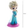 Imagem de Boneca Elsa Frozen Uma aventura Congelante - Coleção Personagens Disney QPosket Miniatura 23358 - Bandai Banpresto