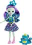 Imagem de Boneca Enchantimals Patter Peacock Mattel - 15cm com Acessórios