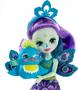 Imagem de Boneca Enchantimals Patter Peacock Mattel - 15cm com Acessórios