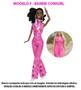 Imagem de Boneca Estilo Barbie Negra Articulada Afro Filme