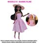 Imagem de Boneca Estilo Barbie Negra Articulada Afro Filme