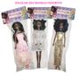 Imagem de Boneca Estilo Barbie Negra Articulada Afro Filme