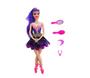 Imagem de Boneca Estilo Barbie Princesa Bailarina Articulada 30cm + Acessórios Coroa Espelho Colar Pente Azul Rosa Ballet