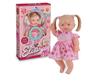 Imagem de Boneca Fala + Carrinho De Passeio + Kit De Jantar Completo