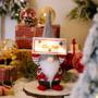Imagem de Boneca Gnomo de Natal com Luzes - Enfeite Rudolph Sem Rosto