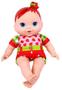 Imagem de Boneca Infantil Com Mamadeira Sweet Aroma Morango 36,4 CM