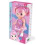 Imagem de Boneca Infantil Fashion Pretty Collection Com Olhos Grandes de Diamantes