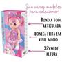 Imagem de Boneca Infantil Fashion Pretty Collection Com Olhos Grandes de Diamantes