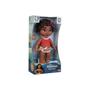 Imagem de Boneca infantil moana baby princesa disney em vinil cotiplas