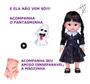 Imagem de Boneca Infantil Vavinha Addams Com Mãozinha E Fantasminha