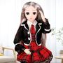 Imagem de Boneca inteligente BJD Doll UCanaan de 45 cm com conjunto completo de roupas e sapatos