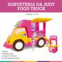 Imagem de Boneca Judy Carrinho de Sorvete e Food Truck Samba Toys