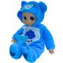 Imagem de Boneca Kilty Kids Ursinhos Carinhosos Azul 5895 Roma Brinquedos