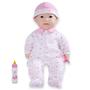 Imagem de Boneca La Baby Asian JC Toys 40cm - Com Roupa e Chupeta