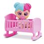 Imagem de Boneca Little Dolls Alive Bercinho Glitter com chupeta