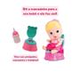 Imagem de Boneca Little Dolls F Xixi Privadinha - Divertoys Loira