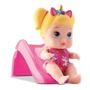 Imagem de Boneca little dolls playground escorregador menina -  divertoys