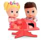 Imagem de Boneca Little Dolls Playground Menino E Menina Com Gira-Gira - Diver Toys