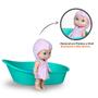 Imagem de Boneca Little Mommy Brincadeira Hora Do Banho Baby Licença Mattel Brinquedo Meninas Com Acessórios