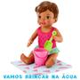 Imagem de Boneca Little Mommy com Acessórios Vamos Brincar na Água - Mattel HCK63