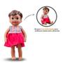 Imagem de Boneca Little Mommy Dodoi Morena Menina Com Acessórios Mattel Brincadeira Infantil Médica Licenciada