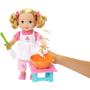 Imagem de Boneca Little Mommy Pequena Chef Fogao e Utensilios Mattel