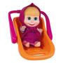 Imagem de Boneca Masha Com Bebê Conforto Presente Brinquedo Criança 2467 Cotiplás