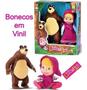 Imagem de Boneca Masha E O Urso Em Vinil Original Divertoys Licenciado