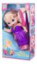 Imagem de Boneca Menina Bela Sereia Roxo Babys Collection Super Toys