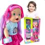 Imagem de Boneca Menina Descolada Com Acessórios Faz Xixi Diver Toys