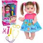 Imagem de Boneca Menina Doutora Malu Loira 510 - Super Toys