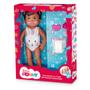 Imagem de Boneca Menina Little Mommy Cuidados Negra Licenciado Mattel - Pupee