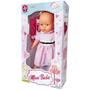 Imagem de Boneca meu bebe com vestido rosa 60cm estrela