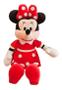 Imagem de Boneca Mickey Minnie Mouse Pelúcia Infantil Vermelha 35Cm