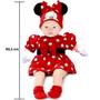 Imagem de Boneca Minnie Classic Doll Recém Nascida Chupeta Certidão Mamadeira Carrinho de Bebê