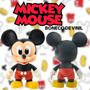 Imagem de Boneca Minnie Ou Boneco Mickey Mouse Original Disney Articulado Mini 12cm Em Vinil Líder Brinquedos