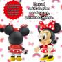 Imagem de Boneca Minnie Ou Boneco Mickey Mouse Original Disney Articulado Mini 12cm Em Vinil Líder Brinquedos