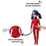 Imagem de Boneca Miraculos Ladybug 45cm Musical Infantil Articulada Feita Em Vinil Com Som Original Novabrink