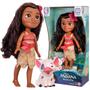 Imagem de Boneca Moana e Porquinho Pua Disney Original Grande